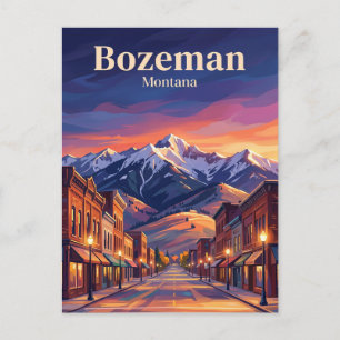Cartão Postal Bozeman EUA