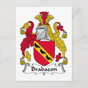 Cartão Postal Brabazon Family Crest