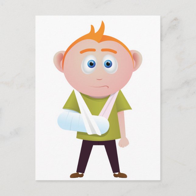 Cartão Postal Braço quebrado (Frente)