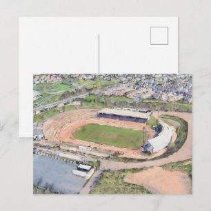 Cartão Postal Bradford Rugby League, Odsal Stadium