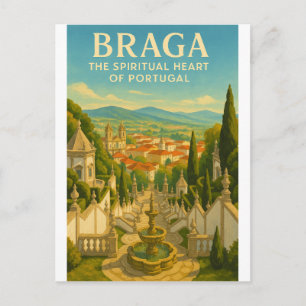 Cartão Postal Braga – O Coração Espiritual de Portugal