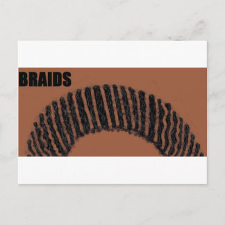 Cartão Postal braids