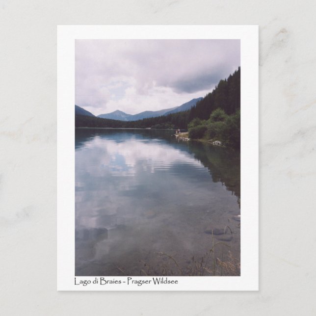 Cartão Postal Braies (Frente)