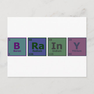 Cartão Postal Brainy