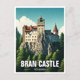Cartão Postal Bran Castle Romênia