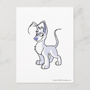 Cartão Postal Branco de Gelert