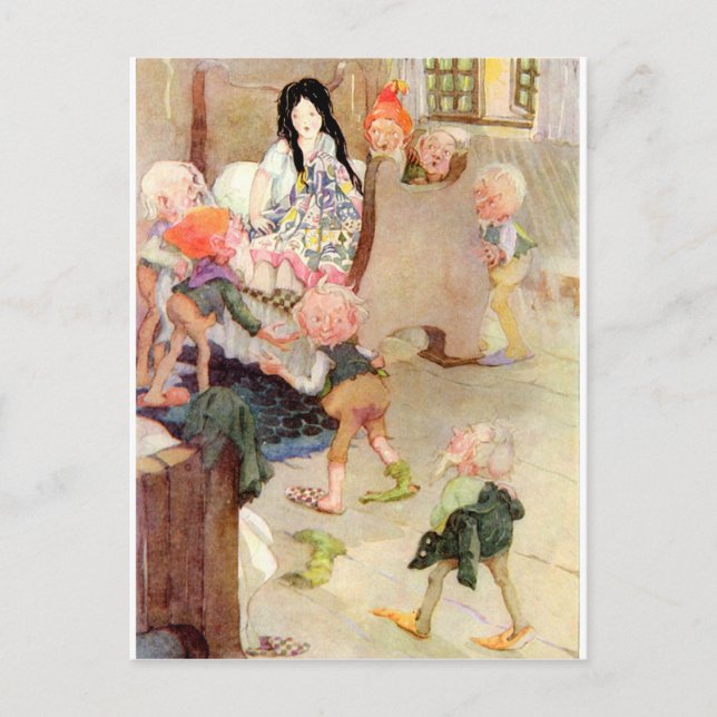 Cartão Postal branco de neve (Frente)