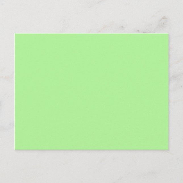 Cartão Postal Branco Sorvete De Lima Pastel (Frente)