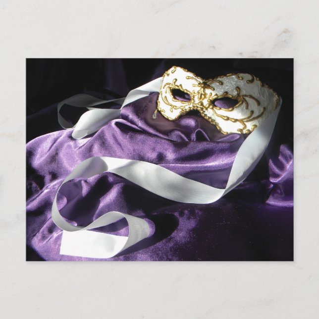 Cartão Postal Branco Veneziano (Frente)