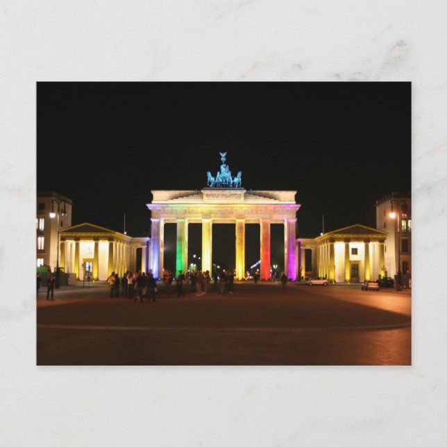 Cartão Postal Brandenburger Tor (Frente)