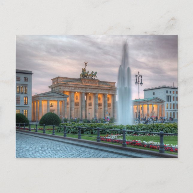 Cartão Postal Brandenburger Tor (Frente)