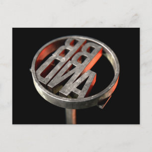 Cartão Postal Branding Marca de Ferro