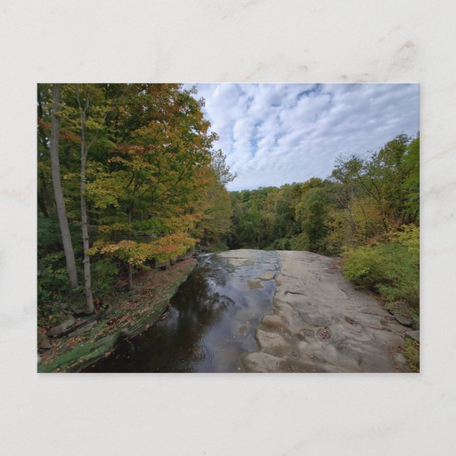 Cartão Postal Brandywine Falls, Cuyahoga Valley Nat'l Park Ohio (Frente)