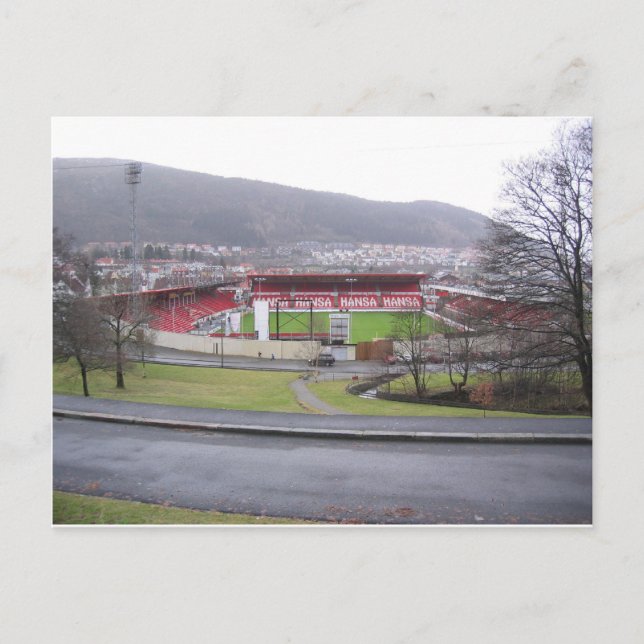 Cartão Postal Brann Stadion (Frente)