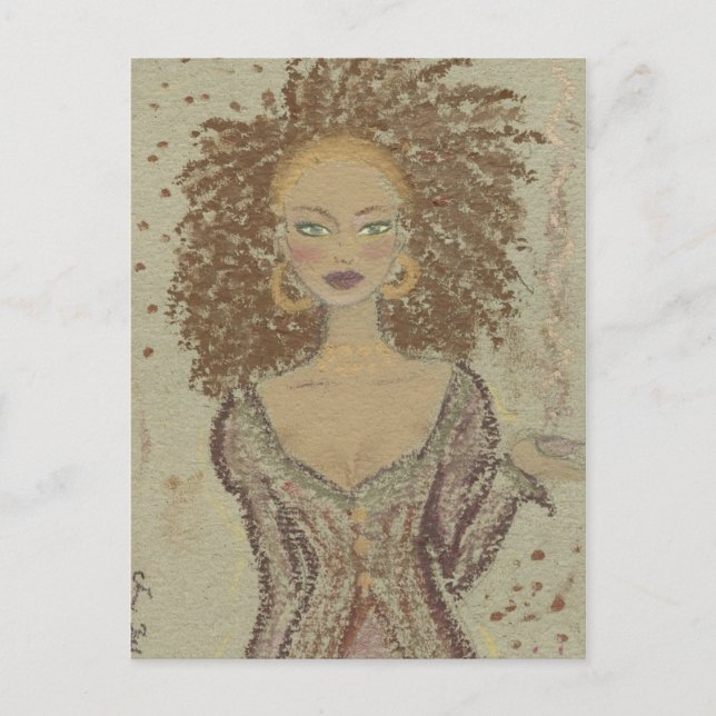 Cartão Postal branquinha (Frente)