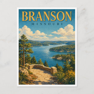 Cartão Postal Branson Missouri Table Rock GeoSaga