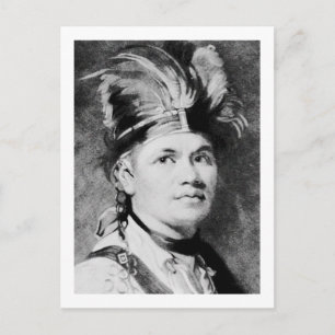 Cartão Postal Brant - Joseph / Mohawk, Chefe Indiano