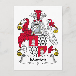 Cartão Postal Brasão da Família Morton