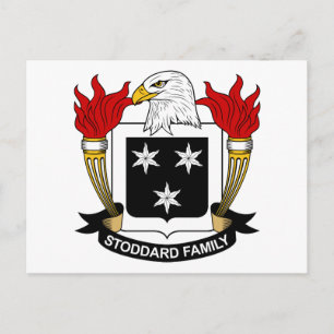 Cartão Postal Brasão da Família Stoddard