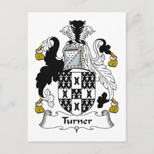 Cartão Postal Brasão da Família Turner