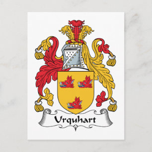 Cartão Postal Brasão de Armas da Família Urquhart
