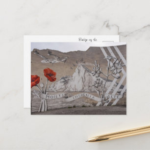 Cartão Postal Brasão de armas de Gibraltar – Montis Insignia Cal