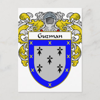 Cartão Postal Brasão de Armas de Guzman (Mantelado)
