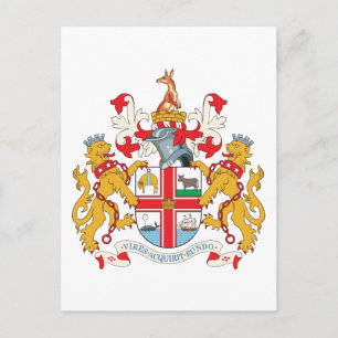 Cartão Postal Brasão de Armas de Melbourne