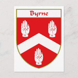 Cartão Postal Brasão de Armas/Falcrest Byrne