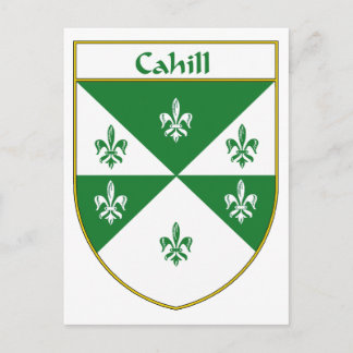 Cartão Postal Brasão de Armas/Família Cahill