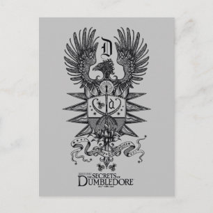 Cartão Postal Brasão de Dumbledore