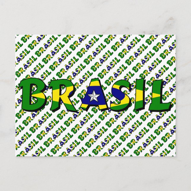 Cartão Postal Brasil (Frente)
