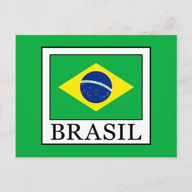 Cartão Postal Brasil (Frente)