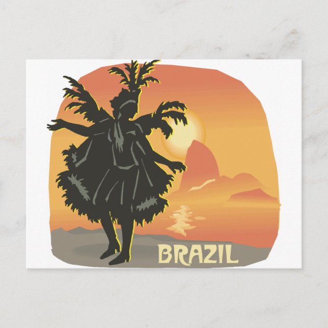 Cartão Postal Brasil (Frente)