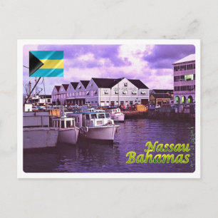 Cartão Postal Brasil - Bahamas - Nassau, Harbour -