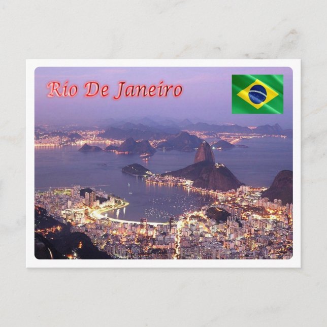 Cartão Postal Brasil - Rio de Janeiro - (Frente)