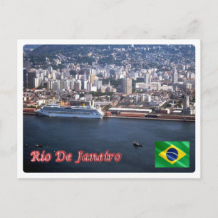 Cartão Postal Brasil - Rio de Janeiro - Porto -