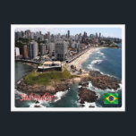 Cartão Postal Brasil - Salvador -<br><div class="desc">Aqui você encontrará o souvenir das suas férias. Essa categoria contém lembranças de muitos locais: América - Brasil - Salvador. Amplie amigos e parentes com as lembranças únicas de sua viagem de excelente! Tente!</div>