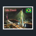 Cartão Postal Brasil - São Paulo -<br><div class="desc">Aqui você encontrará o souvenir das suas férias. Essa categoria contém lembranças de muitos locais: América - Brasil - São Paulo. Amplie amigos e parentes com as lembranças únicas de sua viagem de excelente! Tente!</div>
