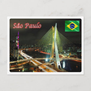 Cartão Postal Brasil - São Paulo -