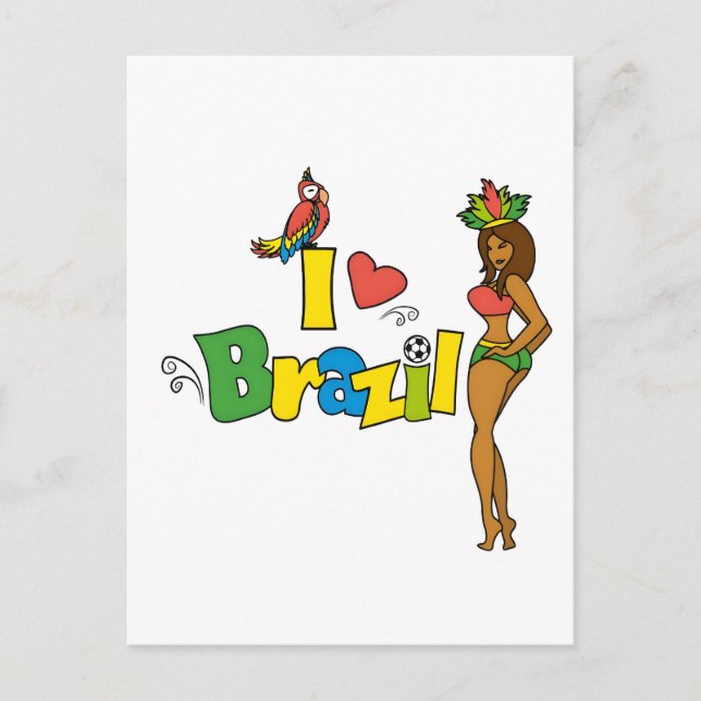 Cartão Postal Brasil: Um país para amar e explorar (Frente)