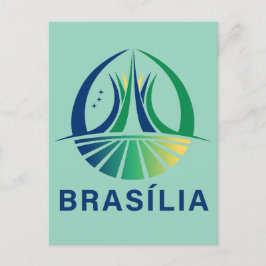 Cartão Postal Brasilia Brazil Capital