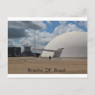 Cartão Postal Brasília, DF, Brasil. Museu da República.