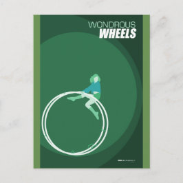 Cartão Postal Brattleboro Circus Arts - Rodas Wondrous