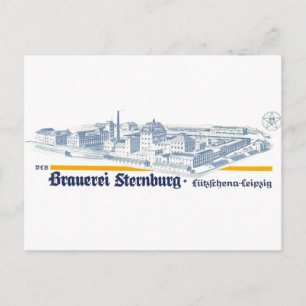 Cartão Postal Brauerei Sternburg