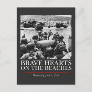 Cartão Postal Brave Hearts On The Beaches - WW2 D-day