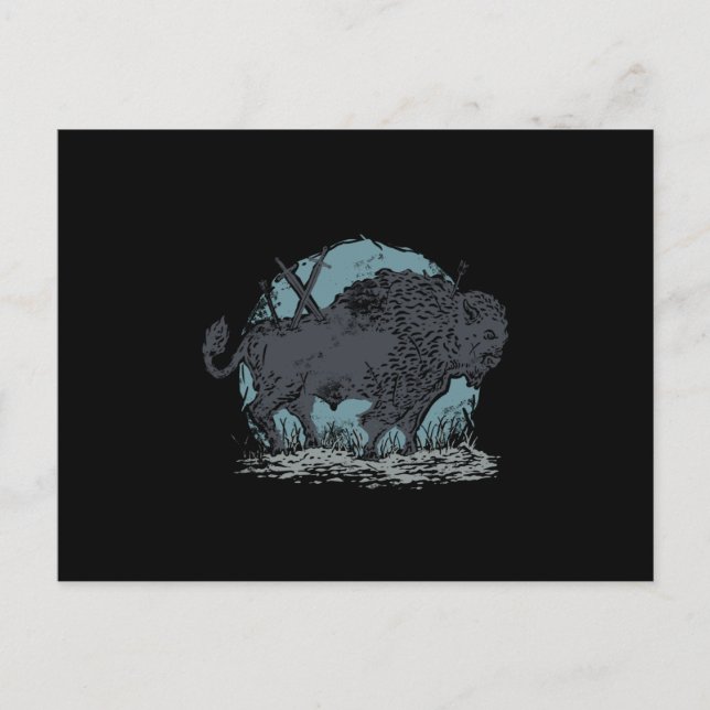 Cartão Postal Brave Warrior (Frente)