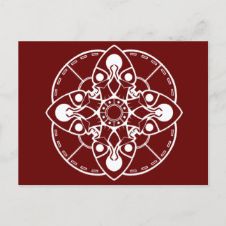 Cartão postal Braxie Mandala