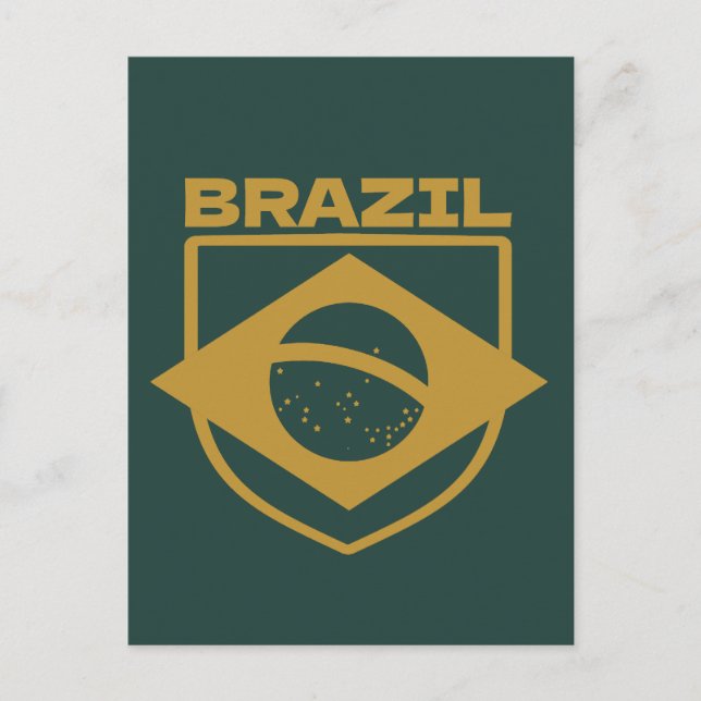 Cartão Postal Brazil World Cup Soccer (Frente)