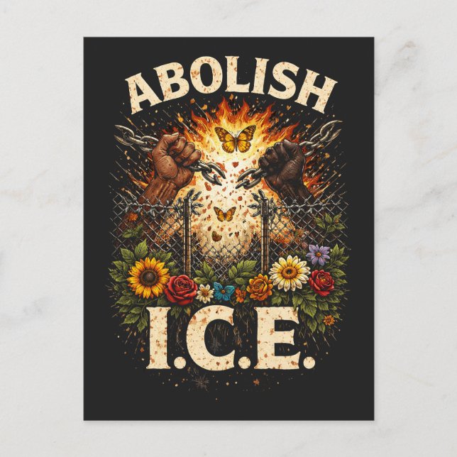 Cartão Postal Break the Chains (Frente)